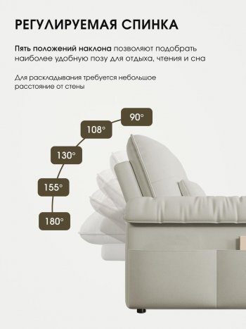 Кресло-кровать ЛУНО 105см в Якутске - mebel154.com