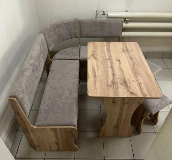 Кухонный уголок Миссия V велюр (дуб вотан) в Якутске - mebel154.com