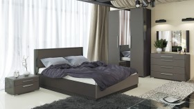 Двуспальная кровать с подъемным механизмом Наоми в Якутске - mebel154.com