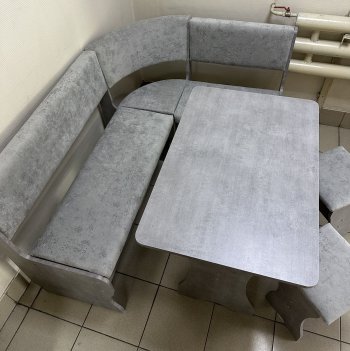 Кухонный уголок Миссия V велюр (сириус) в Якутске - mebel154.com