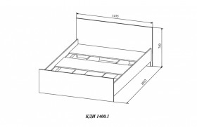 Кровать Diamante в Якутске - mebel154.com