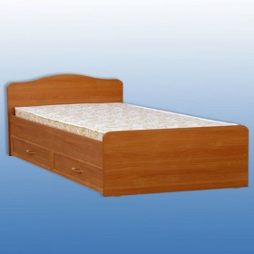 Кровать двуспальная с ящиками в Якутске - mebel154.com