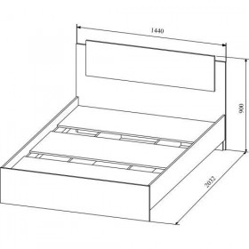 Кровать Софи в Якутске - mebel154.com