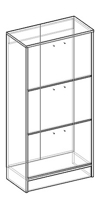 Машенька тумба для обуви в Якутске - mebel154.com