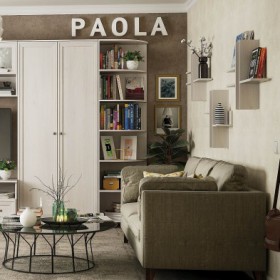 Полка угловая 14 Paola в Якутске - mebel154.com