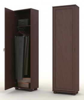 Шкаф 1 дверный Верди СБ-1440  в Якутске - mebel154.com
