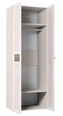 Шкаф для одежды 2-х дверный 54 Карина в Якутске - mebel154.com