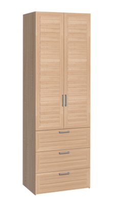 Шкаф для одежды 2-х дверный с ящ 12 Регата в Якутске - mebel154.com