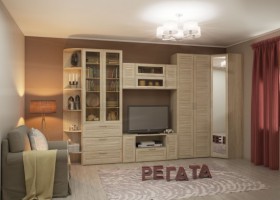 Шкаф для одежды 2-х дверный с ящ 12 Регата в Якутске - mebel154.com