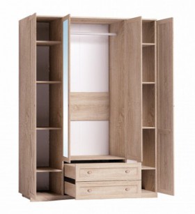 Шкаф для одежды 4-х дверный 9 Adele в Якутске - mebel154.com