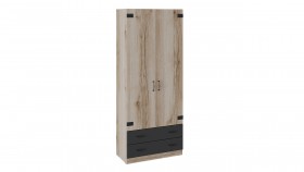 Шкаф для одежды комбинированный Окланд в Якутске - mebel154.com