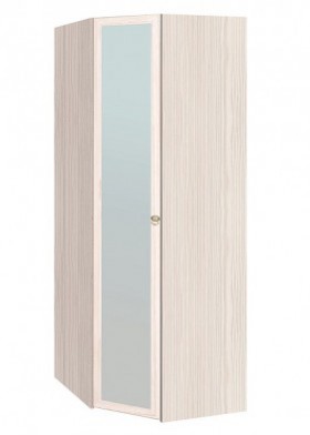 Шкаф для одежды угловой с зеркалом 56-2 Бриз в Якутске - mebel154.com