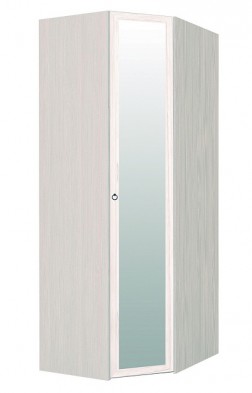 Шкаф для одежды угловой с зеркалом 56-2 Марсель в Якутске - mebel154.com