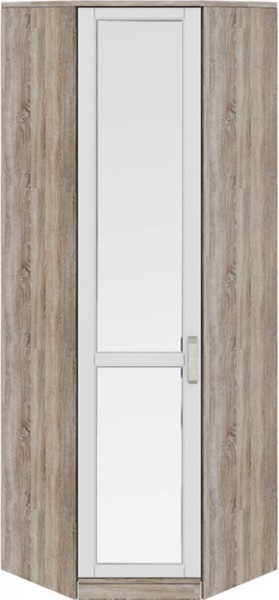 Шкаф угл с 1 зерк дверью левый/правый Прованc в Якутске - mebel154.com