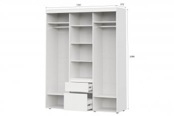 Шкаф-купе Одри 1.7м в Якутске - mebel154.com